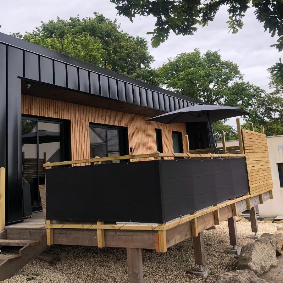 Maison Chaleureuse Et Cosy En Bois De 2021 Pres De Quimper Ergué-Gabéric Exterior foto